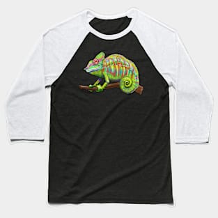 Adapt Chameleon Green Baseball T-Shirt